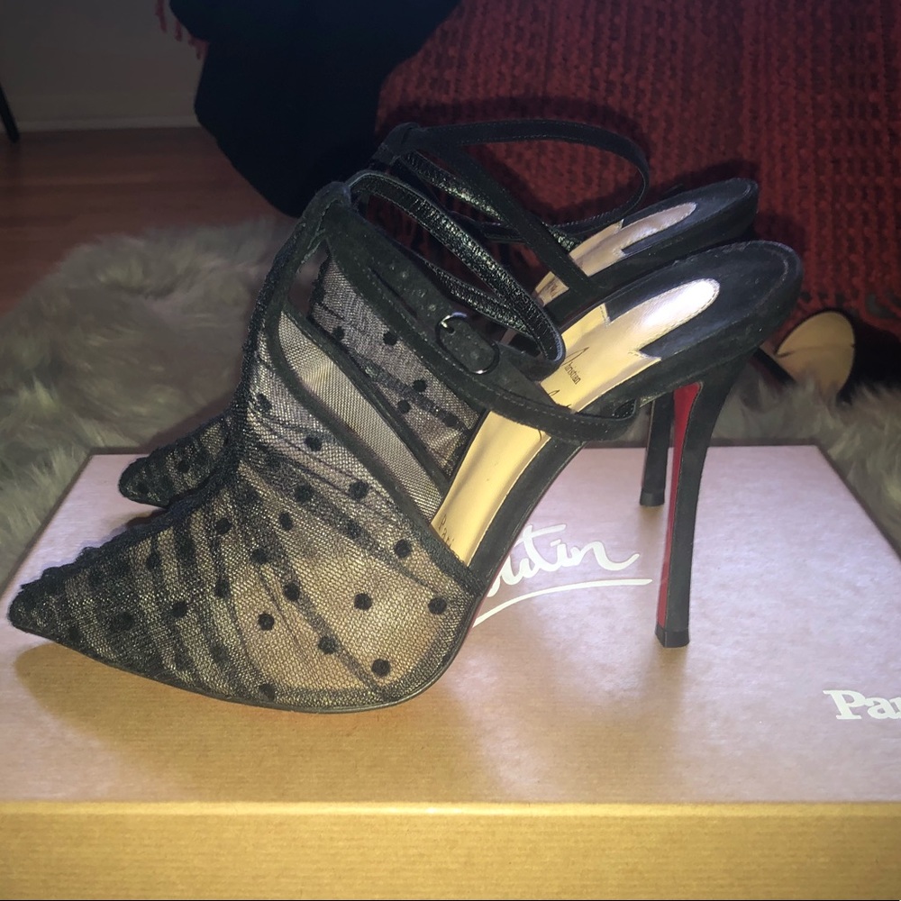 Christian Louboutin's black Acide pumps 37 - Picture 1 of 7